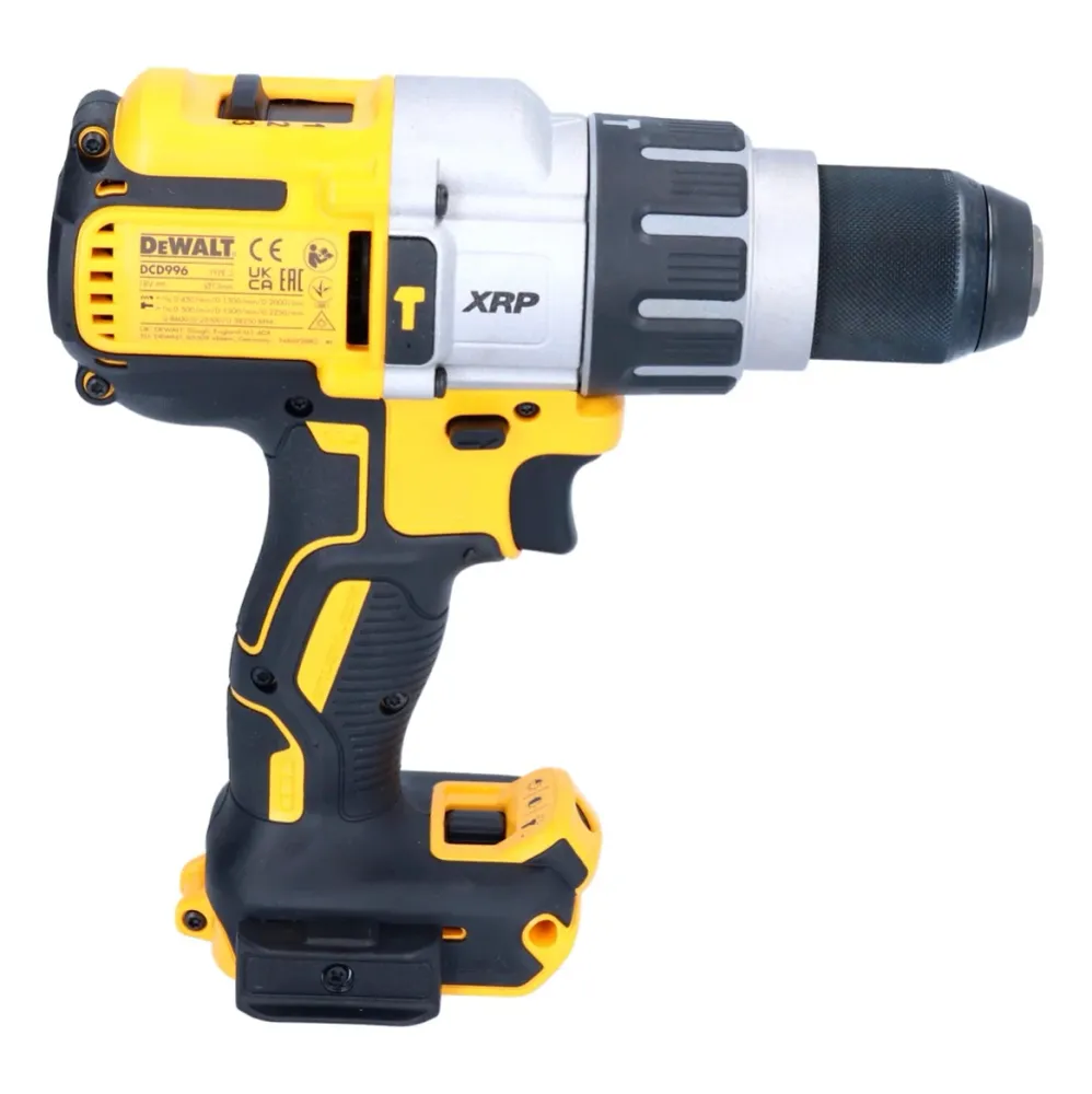 Akumulatorowa wiertarko-wkrętarka udarowa DeWalt DCD 996 P1 18 V 95 Nm bezszczotkowa + 1x akumulator 5,0 Ah + ładowarka