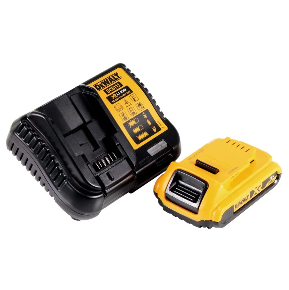 Akumulatorowa wyrzynarka wahadłowa DeWalt DCS 334 D1 18 V bezszczotkowa + 1x akumulator 2,0 Ah + ładowarka