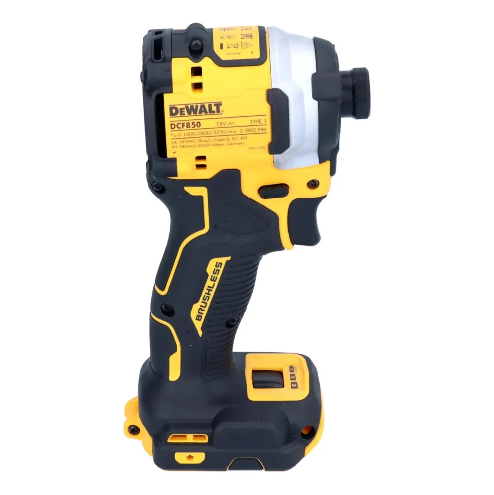 Akumulatorowy klucz udarowy DeWalt DCF 850 N 18 V 205 Nm 1/4" bezszczotkowy + 1x akumulator 4,0 Ah - bez ładowarki