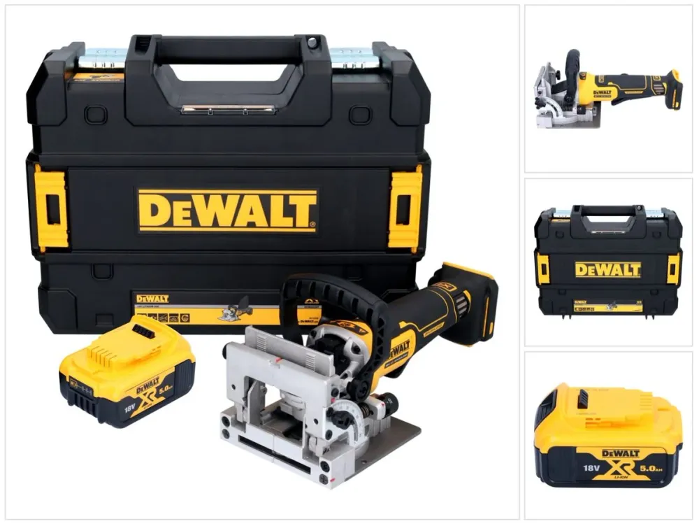 DeWalt DCW 682 NT akumulatorowa wyrzynarka do kołków 18 V 102 x 20 mm bezszczotkowa + 1x akumulator 5,0 Ah + TSTAK - bez ł...