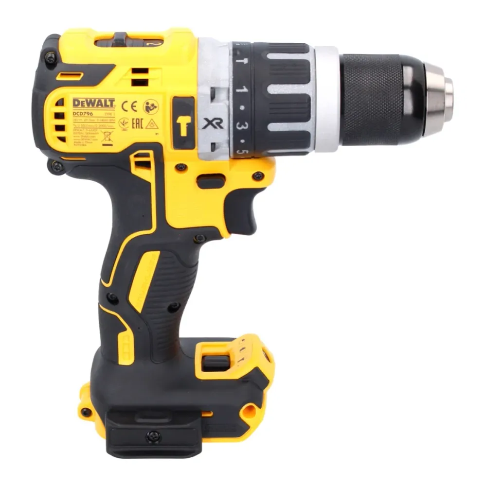 DeWalt DCD 796 N akumulatorowa wiertarko-wkrętarka udarowa 18 V 70 Nm bezszczotkowa + 1x akumulator 5,0 Ah - bez ładowarki