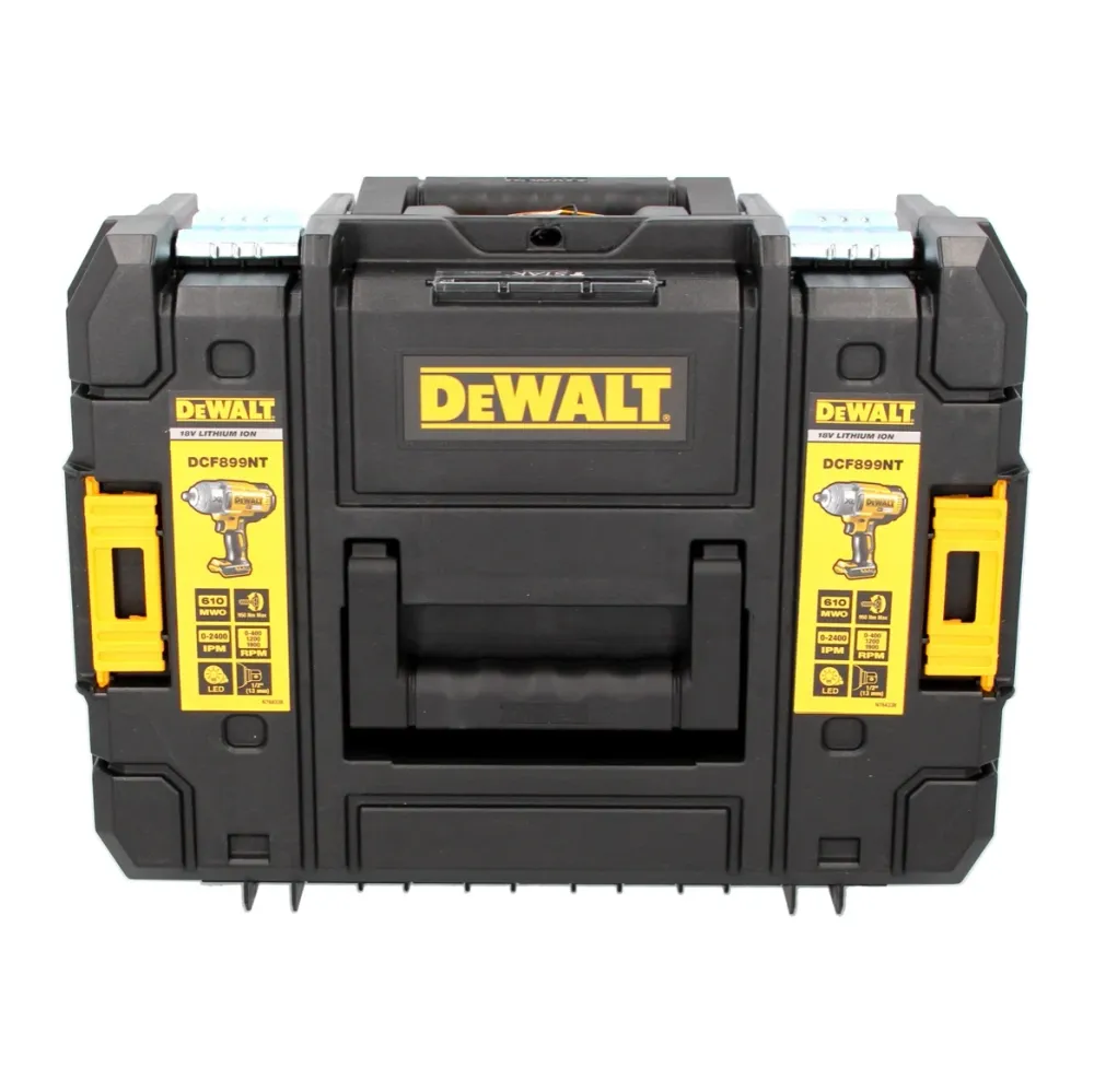 DeWalt DCF 899 NT akumulatorowy klucz udarowy 18 V 950 Nm 1/2" bezszczotkowy + 1x akumulator 5,0 Ah + TSTAK - bez ładowarki