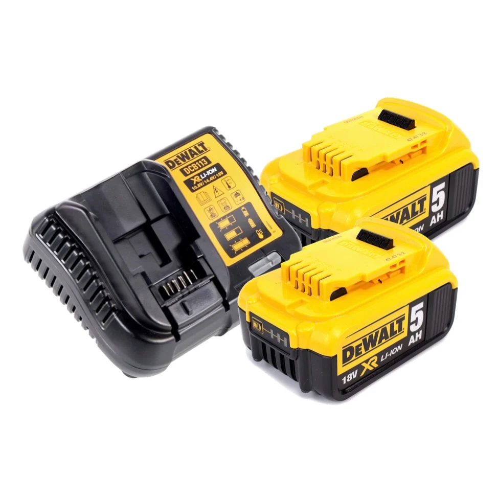 DeWalt DCH 172 P2 Akumulatorowa wiertarko-wkrętarka 18 V 16 mm 1,4 dżula SDS plus Brushless + 2x akumulator 5,0 Ah + ładow...