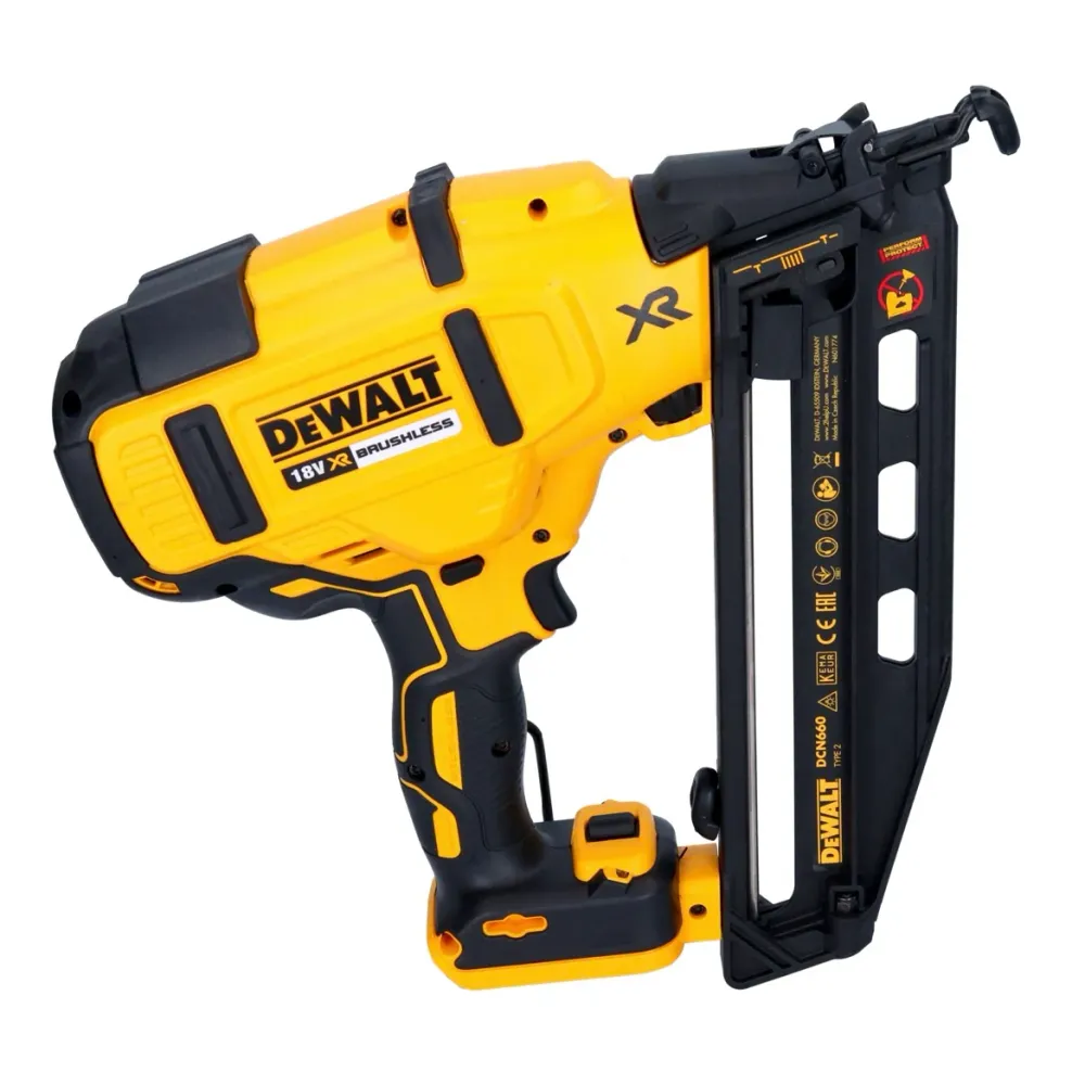 Gwoździarka akumulatorowa DeWalt DCN 660 N 18V 32-63 mm bezszczotkowa + walizka - bez akumulatora, bez ładowarki