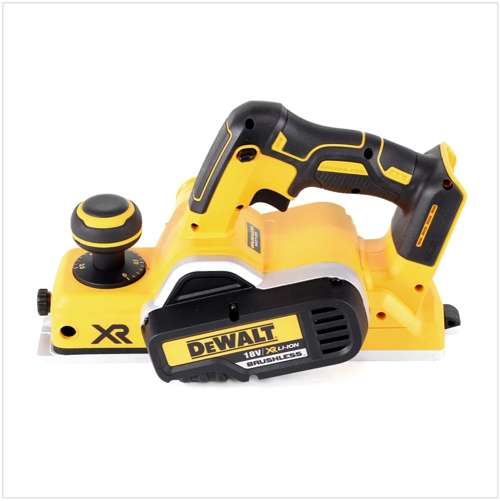 Strugarka akumulatorowa DeWalt DCP 580 D2 18V 82mm + 2x akumulator 2.0Ah + ładowarka + TSTAK