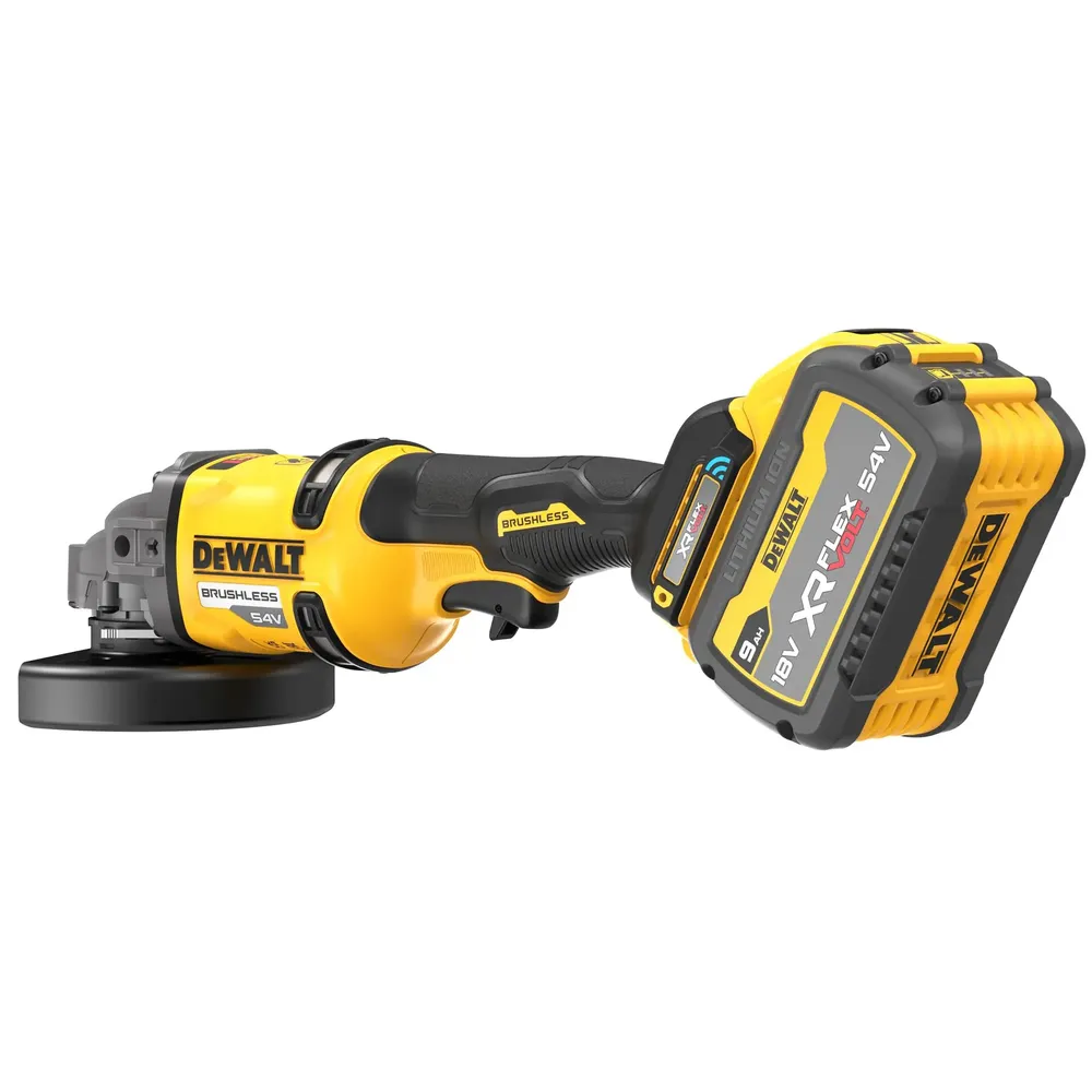 Szlifierka kątowa Dewalt DCG418SHDX2-QW 54 V 9 Ah