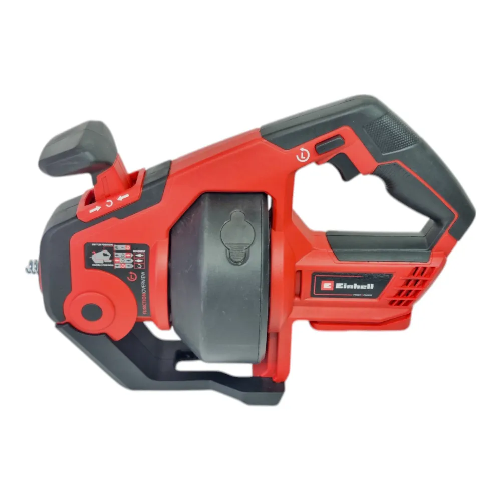 Einhell TE-DA 18/760 Li akumulatorowy odkurzacz do rur 18 V 7,6 m 55 mm + 1x akumulator PXC Plus 4,0 Ah + ładowarka