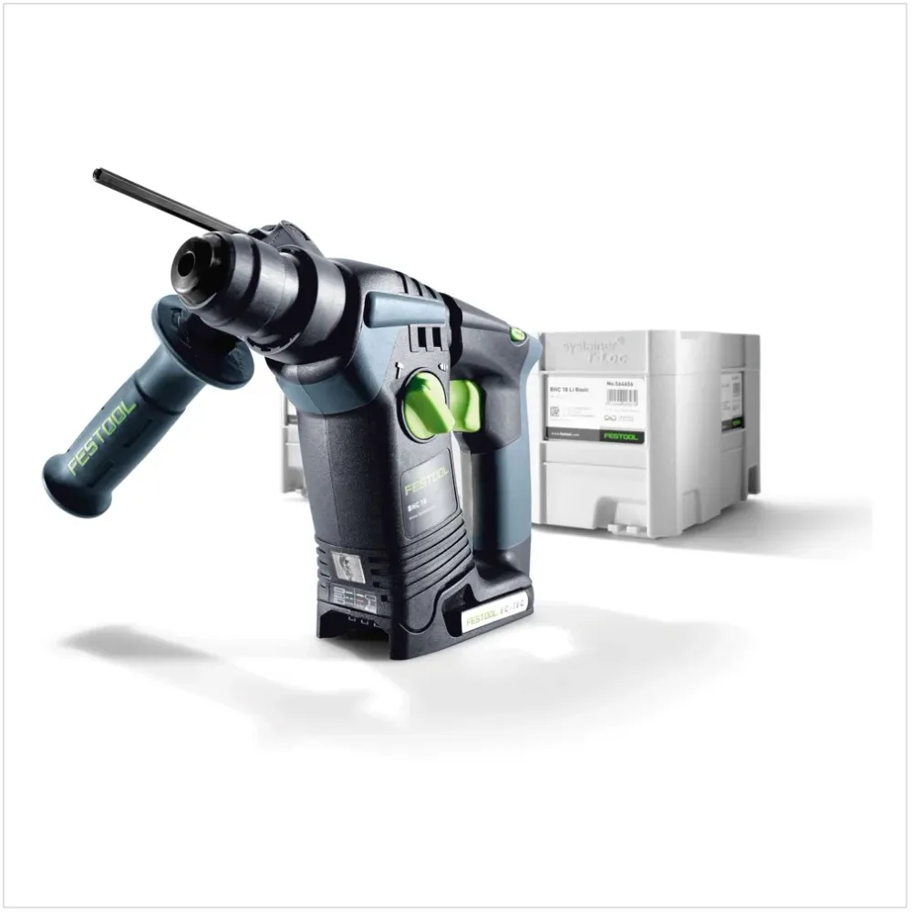 Akumulatorowa młotowiertarka udarowa Festool BHC 18 Li-Basic 18V ( 574723 ) 25Nm bezszczotkowa Solo w systainerze - bez ak...