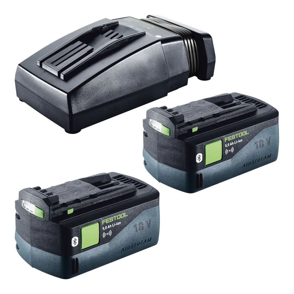 Festool ETSC 2 125-Basic akumulatorowa szlifierka oscylacyjna bezszczotkowa 18 V 125 mm + 2x akumulator 5,0 Ah + ładowarka...