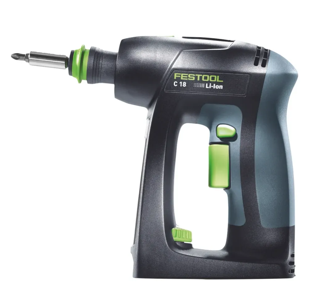 Festool C 18-Basic akumulatorowa wiertarko-wkrętarka 18 V 45 Nm bezszczotkowa + 1x akumulator 5,0 Ah + ładowarka + systainer