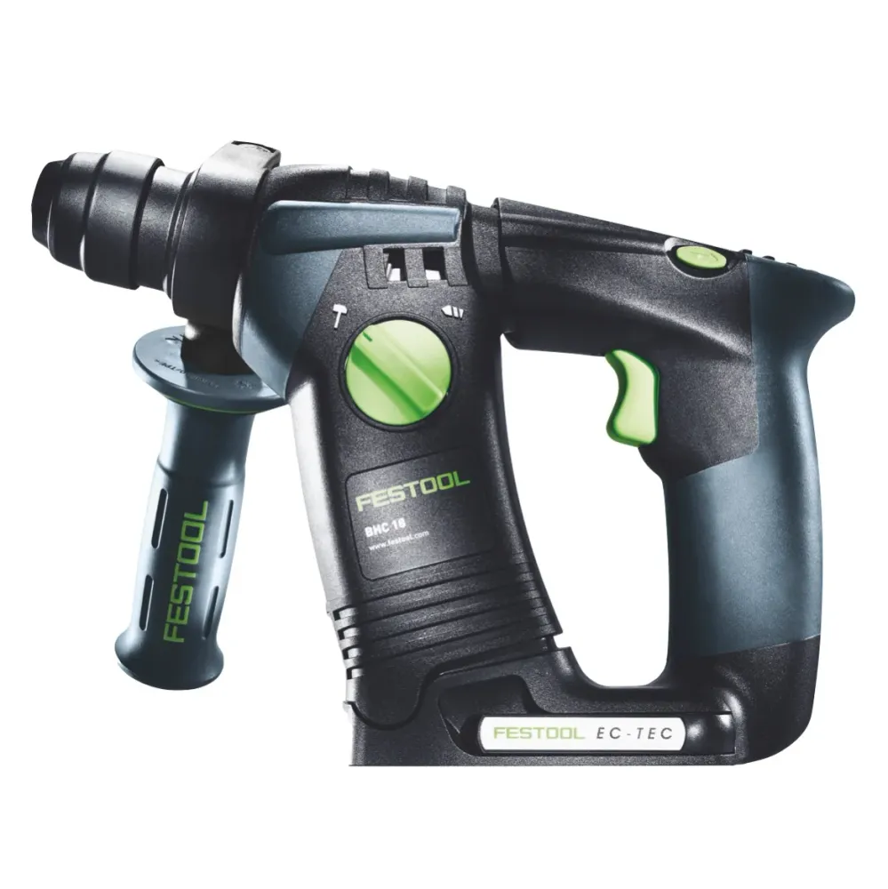 Festool BHC 18-Basic akumulatorowa wiertarko-wkrętarka udarowa 18 V 1,8 J SDS Plus Brushless + 1x akumulator 5,0 Ah + Syst...