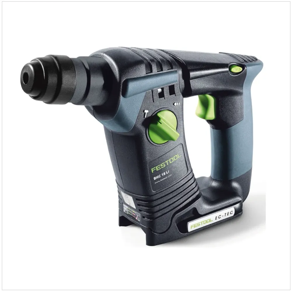 Festool BHC 18 Li Basic akumulatorowa wiertarko-wkrętarka udarowa 18V ( 574723 ) 25Nm bezszczotkowa Solo w walizce + ssawk...