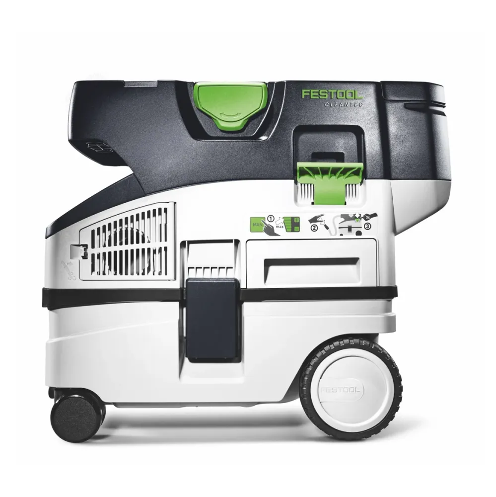 Festool CTLC MINI I-Basic akumulatorowy odkurzacz mobilny 36 V ( 2x 18 V ) klasa pyłu L + 4x akumulator 4,0 Ah + ładowarka...