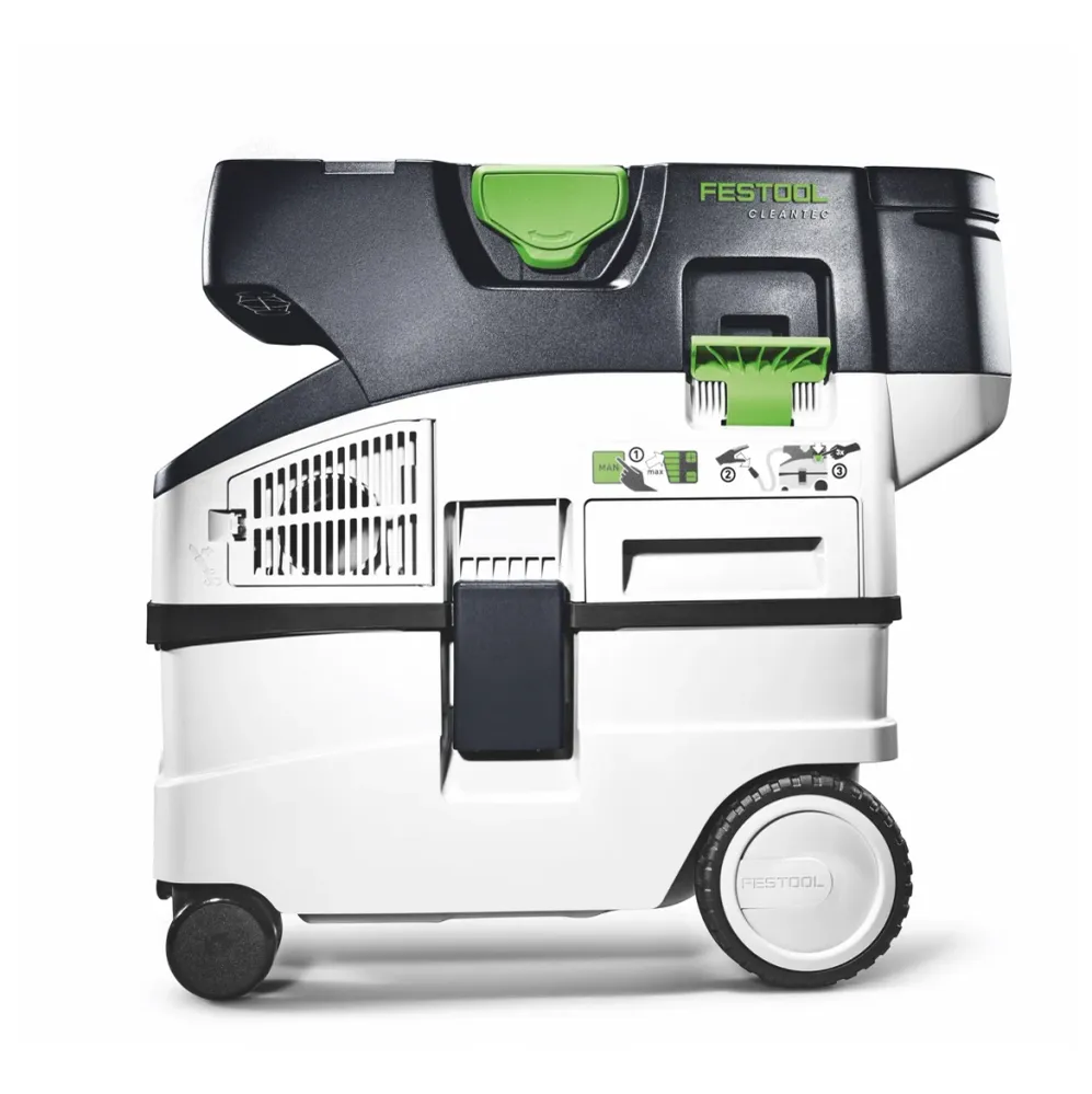Festool CTMC MIDI akumulatorowy odkurzacz mobilny 36 V ( 2x 18 V ) klasa pyłu M + 2x akumulator 4,0 Ah - bez ładowarki