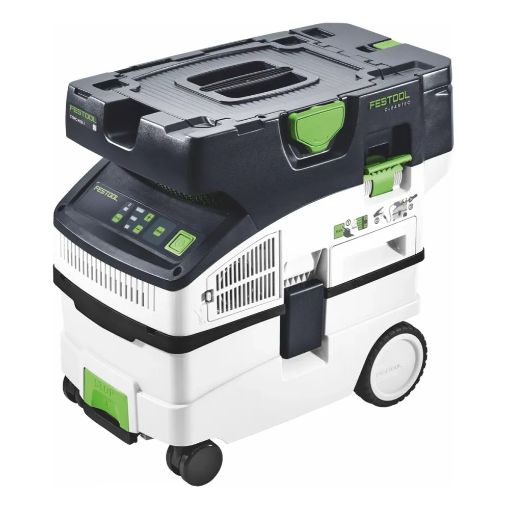 Festool CTMC MIDI akumulatorowy odkurzacz mobilny 36 V ( 2x 18 V ) klasa pyłu M + 2x akumulator 4,0 Ah - bez ładowarki