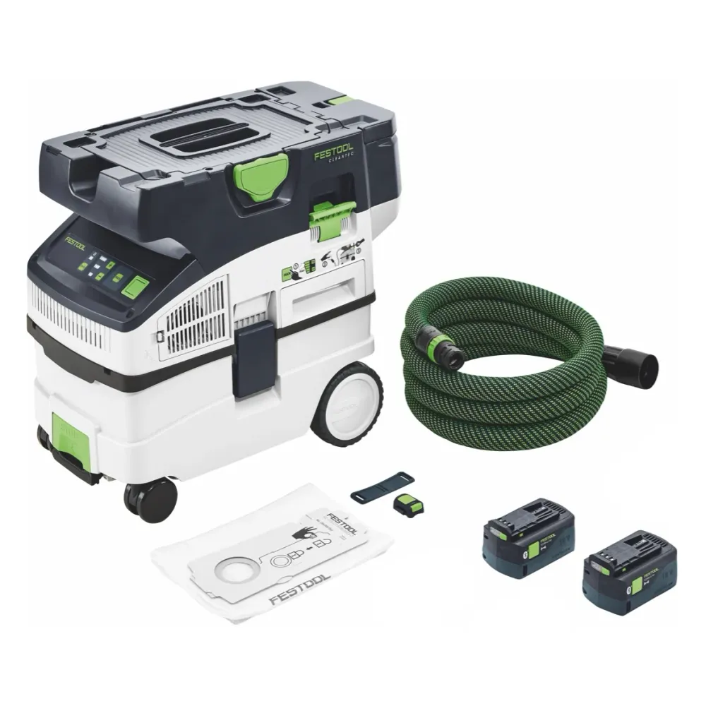 Festool CTMC MIDI I-Basic akumulatorowy odkurzacz mobilny 36 V ( 2x 18 V ) klasa pyłu M + 2x akumulator 5,0 Ah - bez ładow...
