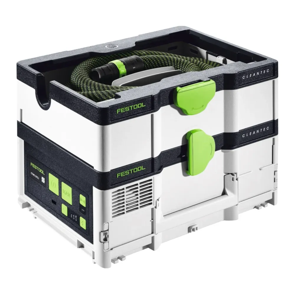 Festool CTMC SYS akumulatorowy odkurzacz mobilny 36 V ( 2x 18 V ) klasa pyłu M + 2x akumulator 4,0 Ah + ładowarka