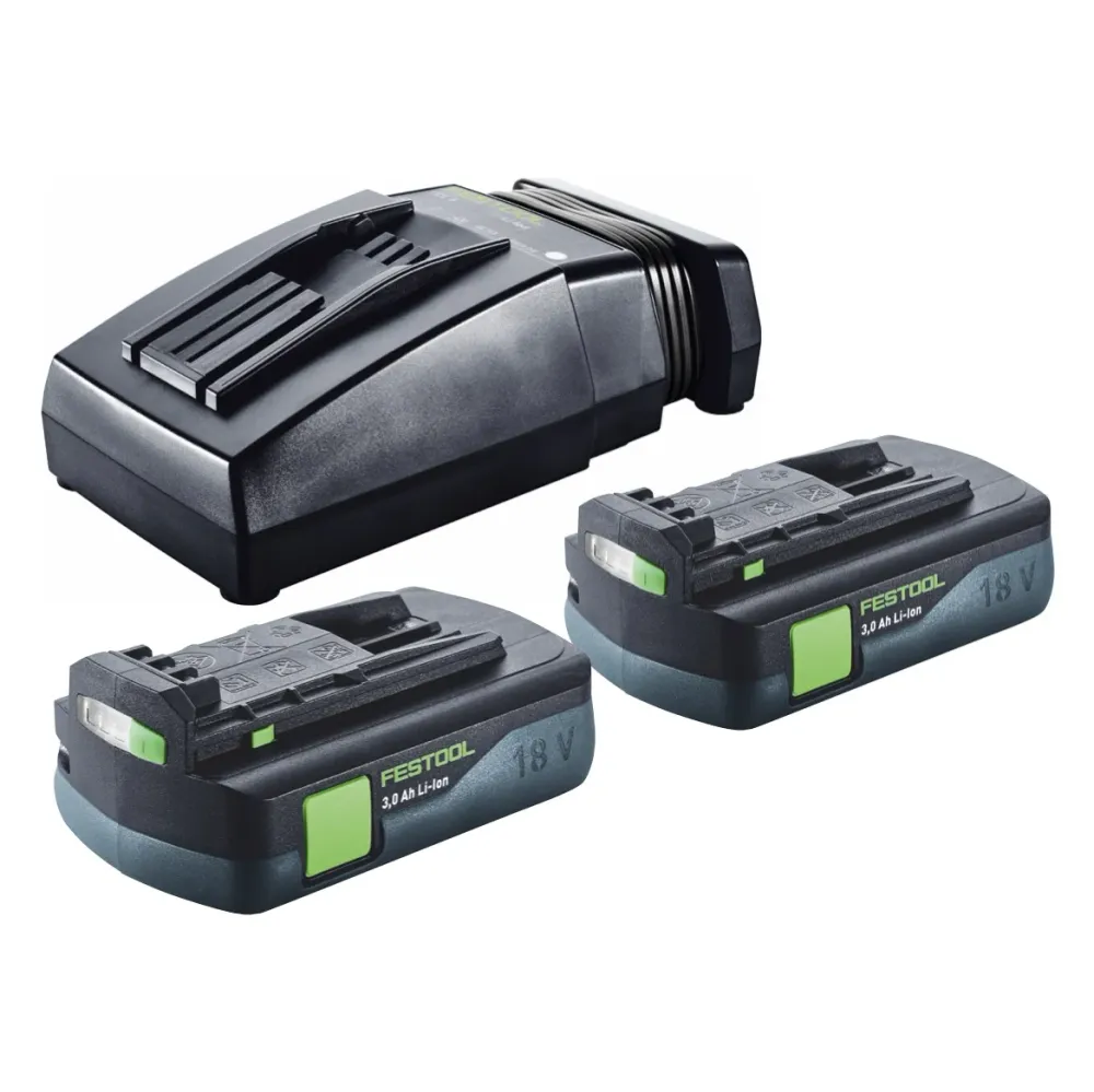 Festool DURADRIVE DWC 18-4500 Basic akumulatorowa wkrętarka budowlana 18 V 14 Nm bezszczotkowa + 2x akumulator 3,0 Ah + ła...