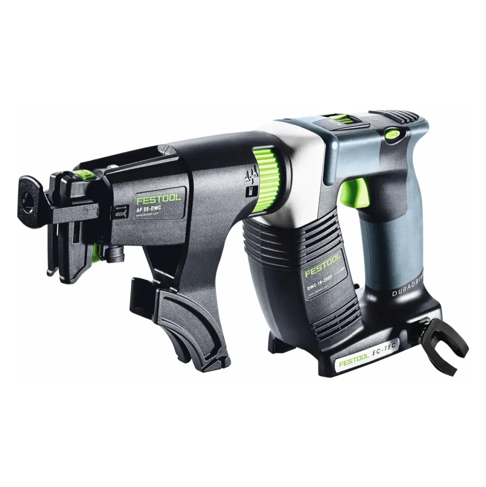 Festool DURADRIVE DWC 18-4500 Basic akumulatorowa wkrętarka budowlana 18 V 14 Nm bezszczotkowa + 1x akumulator 4,0 Ah + ła...