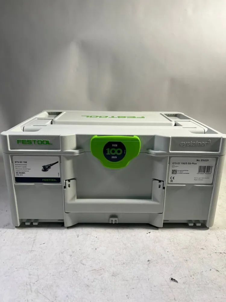 Festool ETS EC 150/5 EQ-Plus 400 W 150 mm bezszczotkowa szlifierka oscylacyjna ( 576329 ) + Systainer