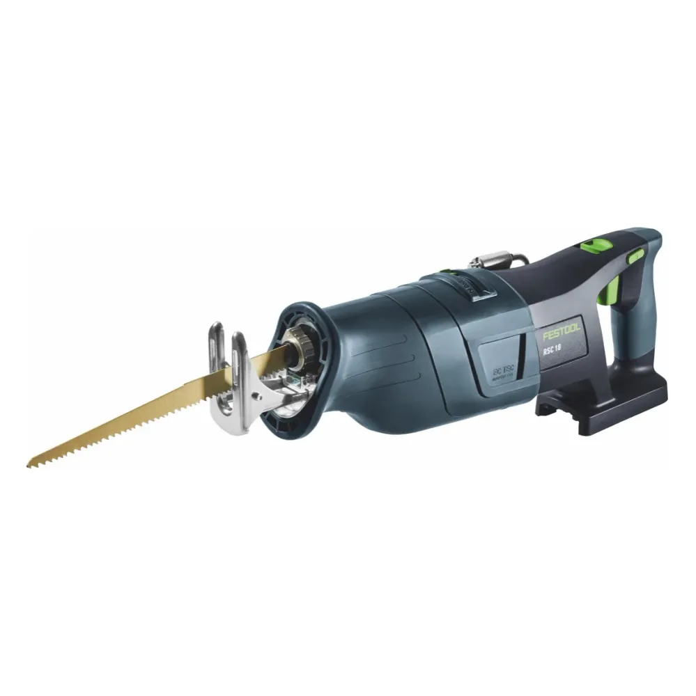 Festool RSC 18 EB-Basic akumulatorowa pilarka szablasta 18 V bezszczotkowa + 1x akumulator 5,0 Ah + ładowarka + Systainer