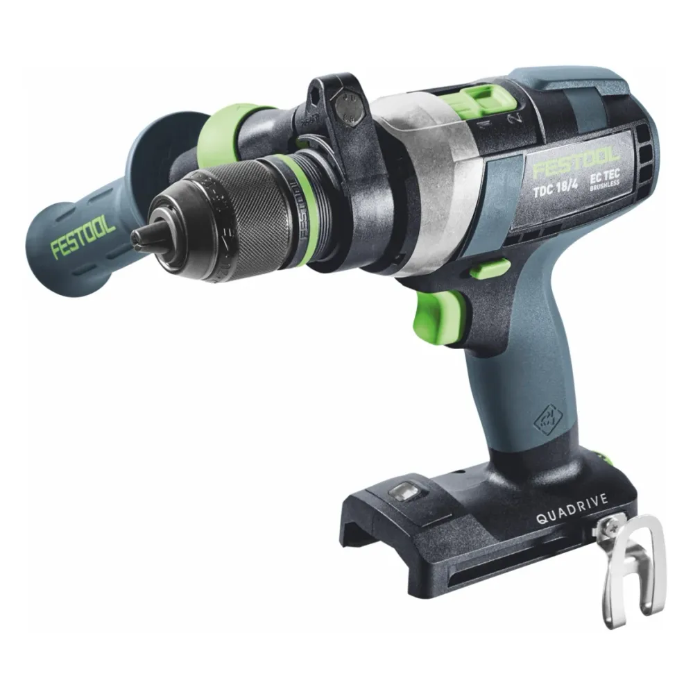 Festool TPC 18/4 I-Basic akumulatorowa wiertarko-wkrętarka udarowa 18 V 75 Nm bezszczotkowa + 2x akumulator 5,0 Ah + ładow...