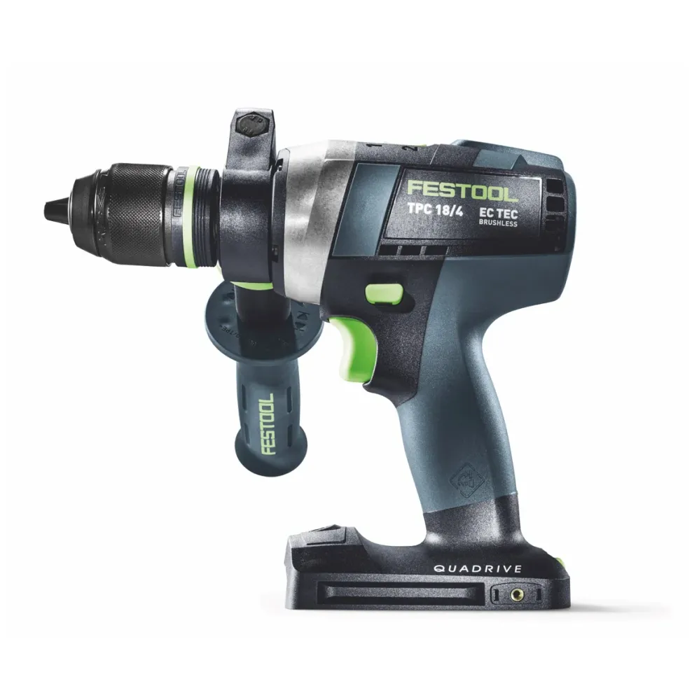 Festool TPC 18/4 I-Basic-Set akumulatorowa wiertarko-wkrętarka udarowa 18 V 75 Nm bezszczotkowa + 1x akumulator 3,0 Ah + ł...