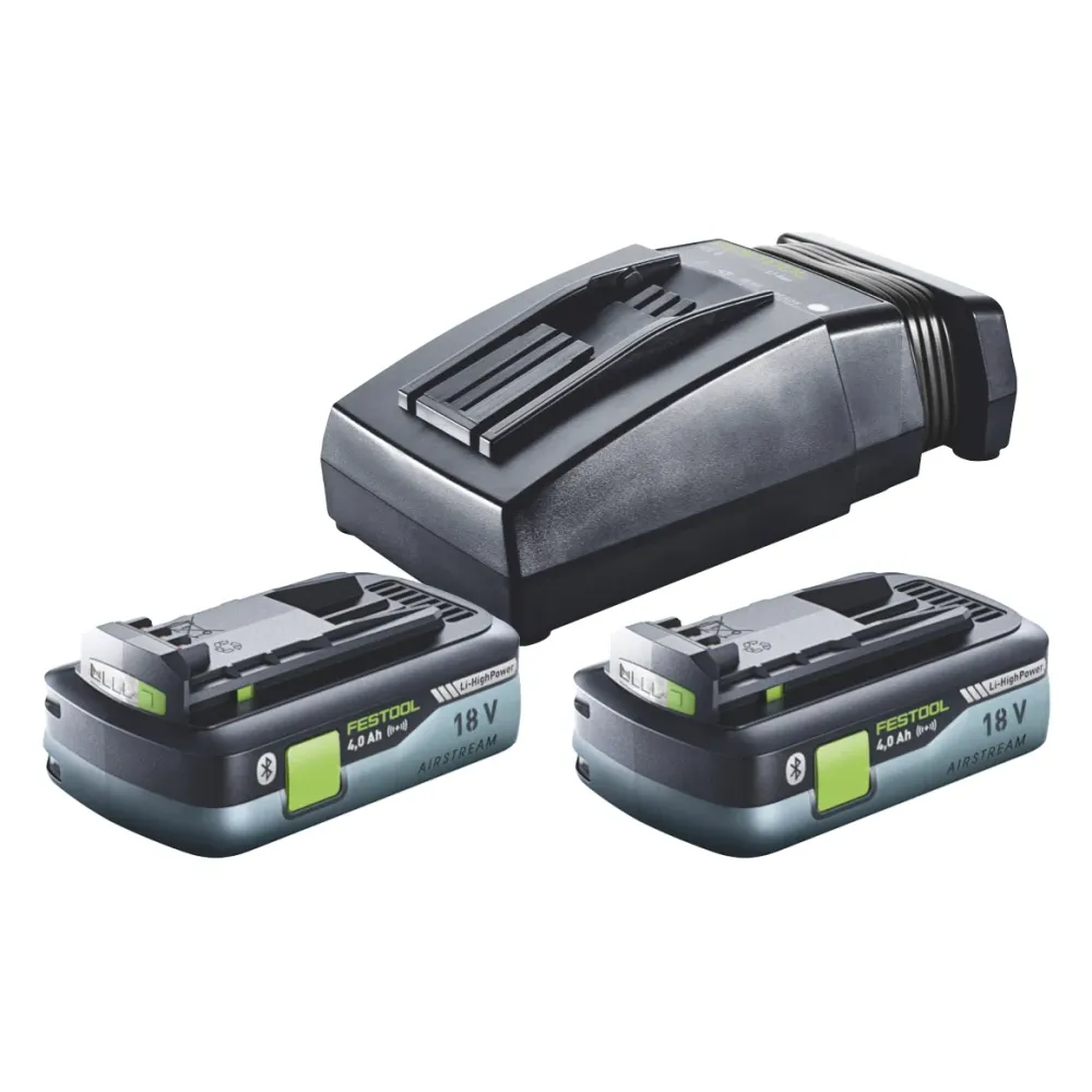 Festool TPC 18/4 I-Basic-Set akumulatorowa wiertarko-wkrętarka udarowa 18 V 75 Nm bezszczotkowa + 2x akumulator 4,0 Ah + ł...