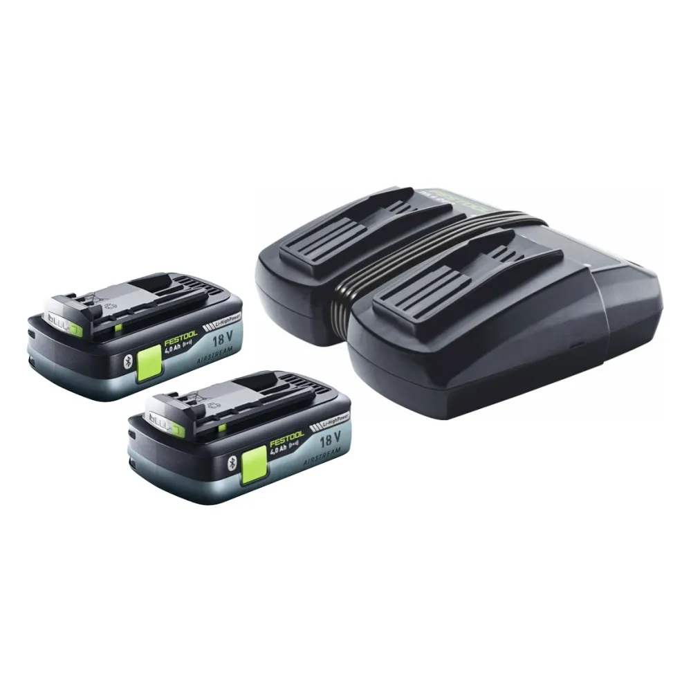 Festool TSC 55 KEB-Basic akumulatorowa zagłębiarka 18 V / 36 V ( 2x 18 V ) 160 mm bezszczotkowa + 2x akumulator 4,0 Ah + p...