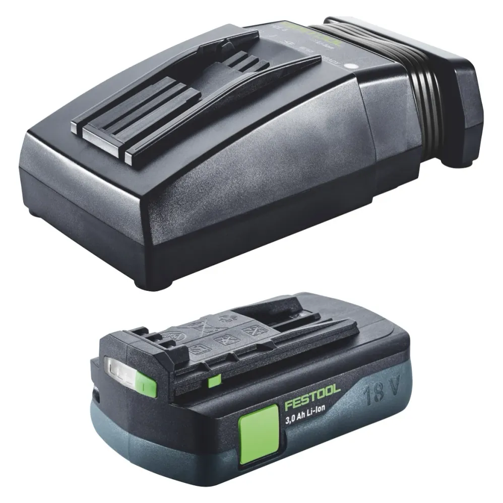 Festool TXS 18-Basic akumulatorowa wiertarko-wkrętarka 18 V 40 Nm bezszczotkowa + 1x akumulator 3,0 Ah + ładowarka + systa...