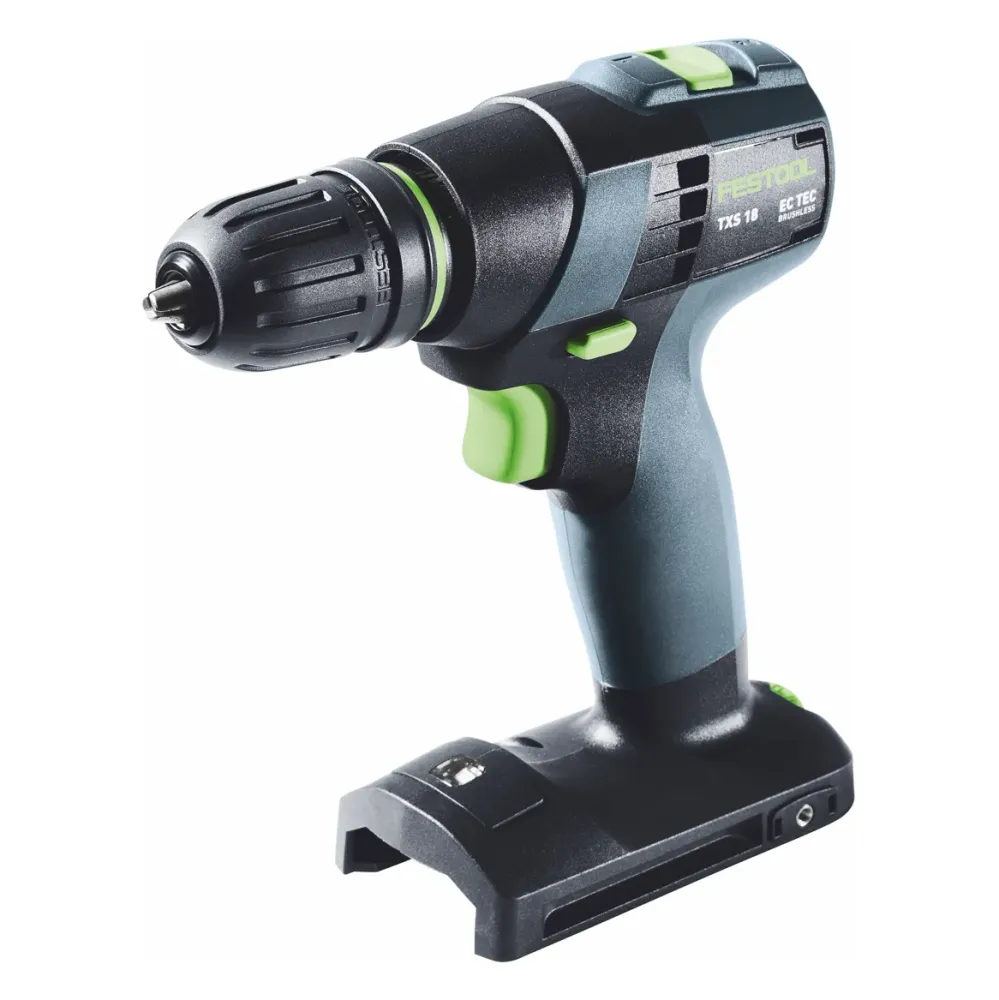Festool TXS 18-Basic-Set akumulatorowa wiertarko-wkrętarka 18 V 40 Nm bezszczotkowa + 1x akumulator 5,0 Ah + ładowarka - b...