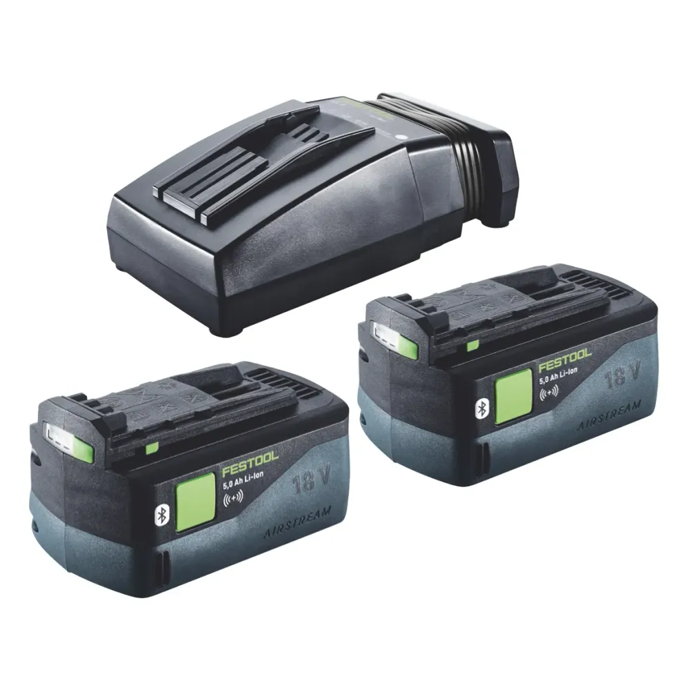 Festool TXS 18-Basic-Set akumulatorowa wiertarko-wkrętarka 18 V 40 Nm bezszczotkowa + 2x akumulator 5,0 Ah + ładowarka + s...