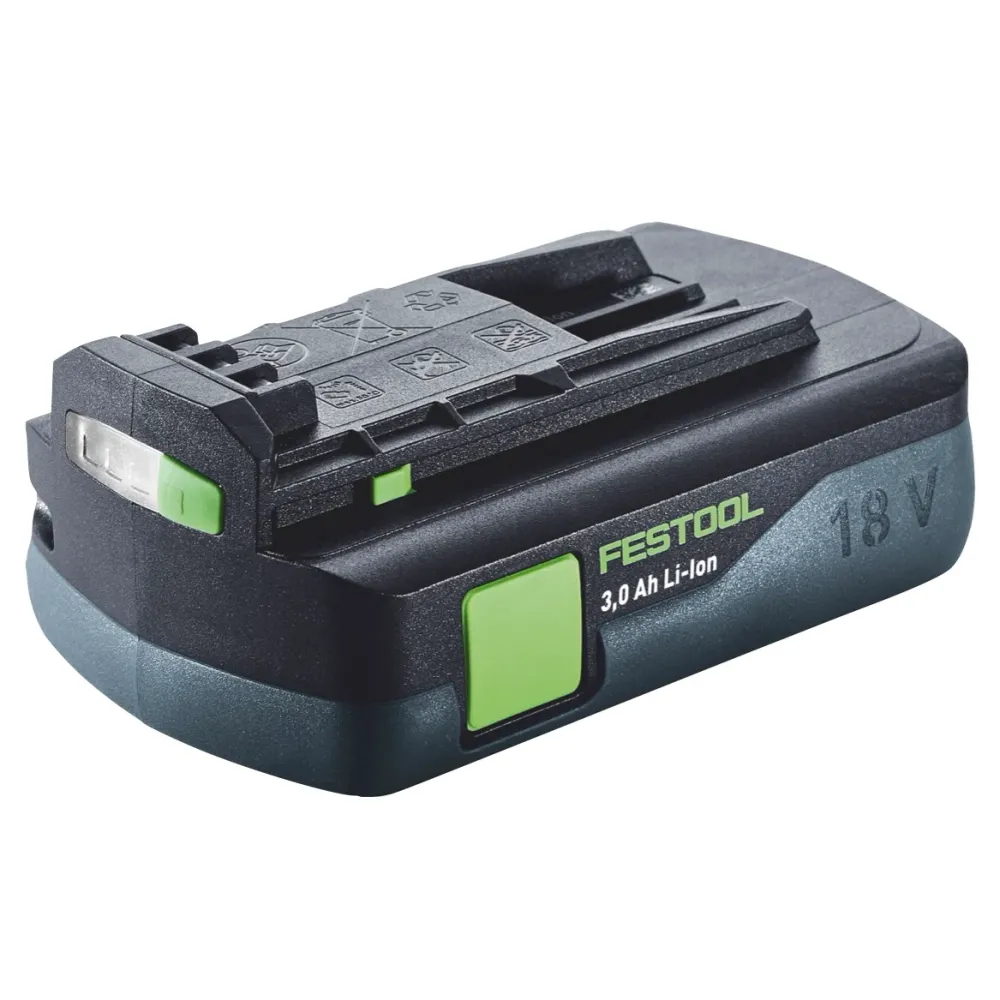 Festool VECTURO OSC 18 E-Basic Set oscylator akumulatorowy 18 V Starlock Max Brushless + 1x akumulator 3,0 Ah + 7-częściow...