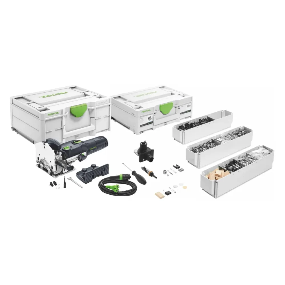 Frez do kołków Festool DF 500 Q-Plus 420 W 4 - 10 mm + Systainer ( 576413 ) + KV-SYS D8 DOMINO ( 576797 )