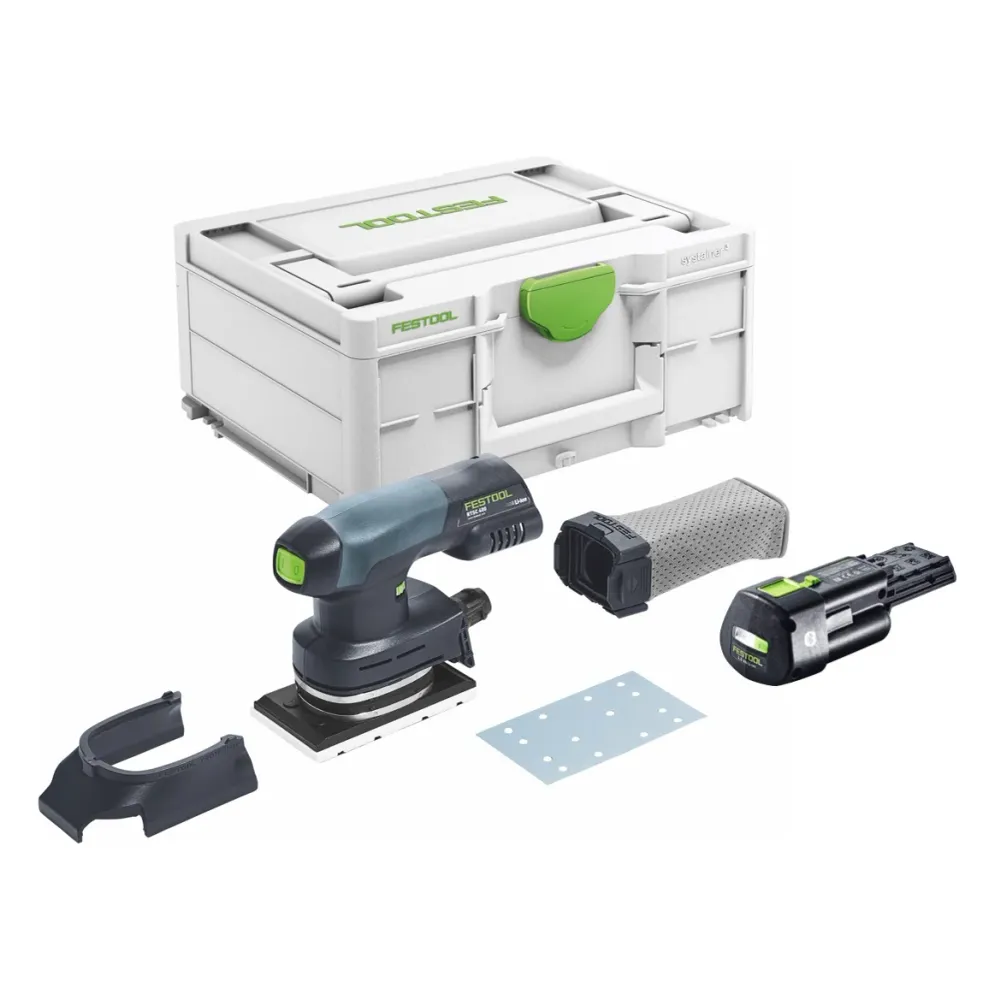 Zrywarka akumulatorowa Festool RTSC 400-Basic 18 V 80 x 130 mm bezszczotkowa + 1x akumulator 3,0 Ah + Systainer - bez łado...