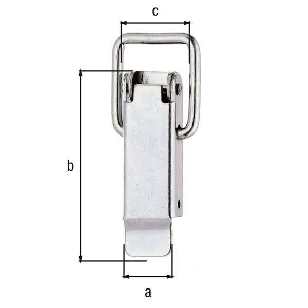 GAH Zamek skrzynkowy Alberts ( 8002724939 ) wysokość 61 mm szerokość 18 mm stal