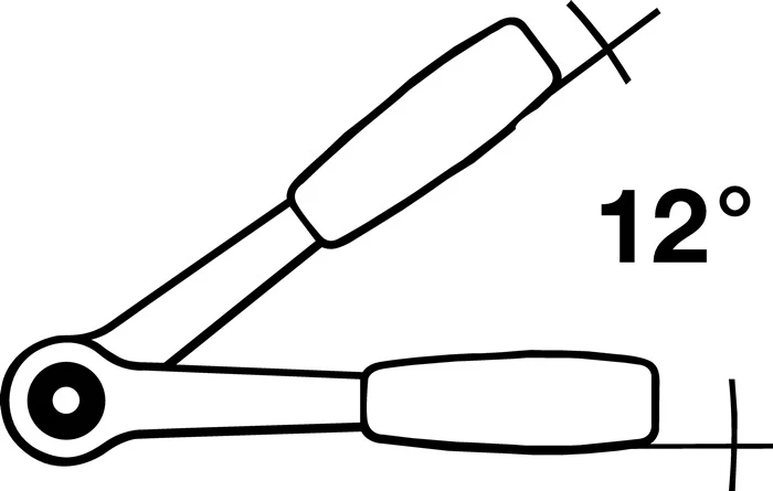 Grzechotka dwustronna Stahlwille 735/4 ( 8002773722 ) 1/4 ″ 9 x 12 mm