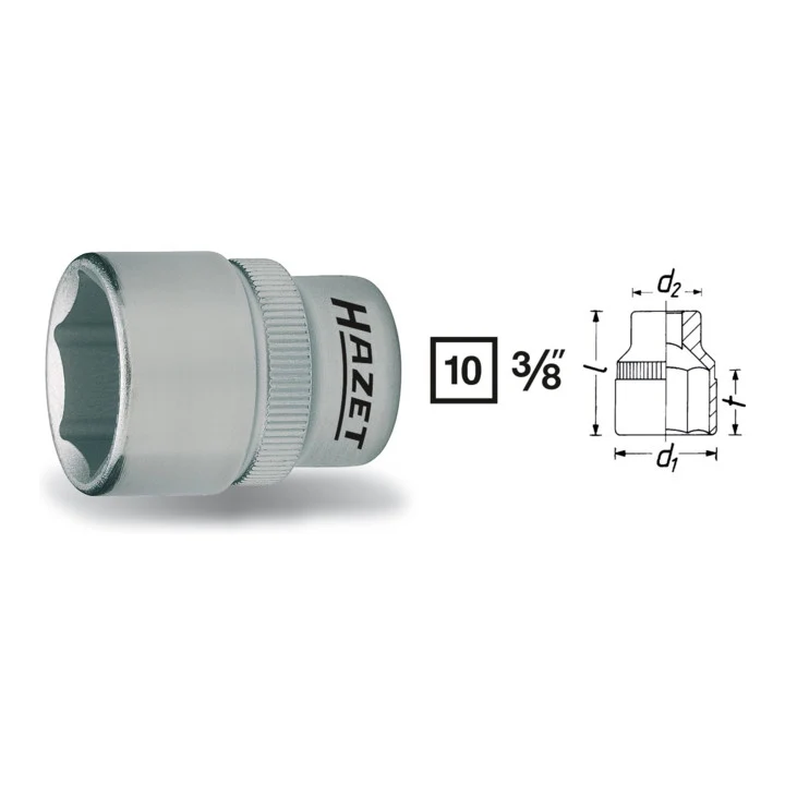 Nasadka HAZET 880 3/8 ″ sześciokątna ( 8000466452 )