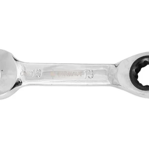 Klucz płasko-oczkowy z grzechotką 72 zę krótki 13mm | C7463
