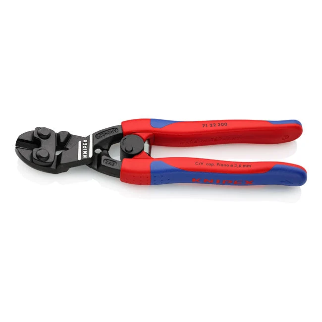 Knipex Kompaktowy obcinak do śrub z głowicą kątową 20°