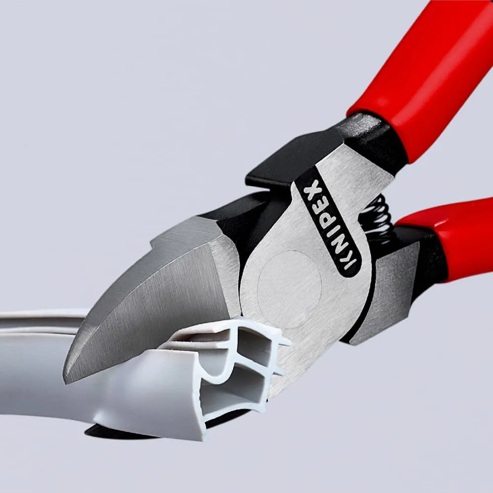 KNIPEX Szczypce tnące ukośne do tworzyw sztucznych Długość całkowita 160 mm ( 4000810187 )
