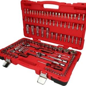 KS TOOLS 1/4"+1/2" CHROMEplus Steckschlüssel-Satz, 110-tlg ( 958.0711 )