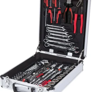 KS TOOLS 1/4"+1/2" CHROMEplus Werkzeug-Satz, 90-tlg ( 918.0690 )