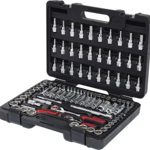 KS TOOLS 1/4"+3/8" CHROMEplus Steckschlüssel-Satz, 99-tlg ( 918.0699 )