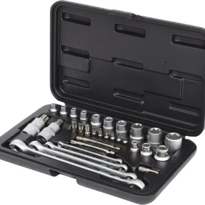 KS TOOLS 1/4"+3/8"+1/2" Torx-Steckschlüssel-Satz, 31-tlg ( 911.4302 )