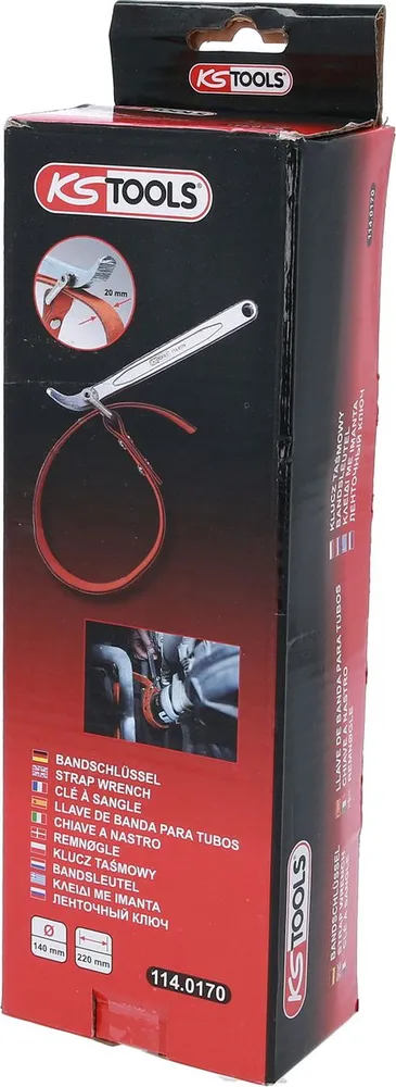 KS TOOLS Bandschlüssel, Ø 140mm ( 114.0170 )
