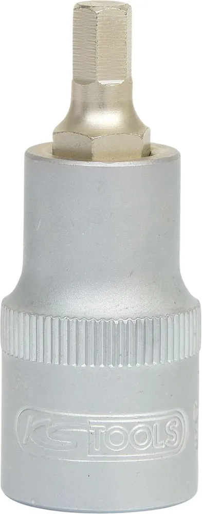 KS TOOLS 1/2" Bit-Stecknuss Innensechskant, kurz, 3/16" ( 917.1316 )