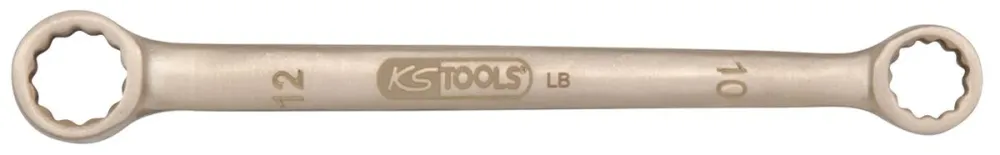 KS TOOLS BRONZEplus Doppel-Ringschlüssel gerade 16x17 mm ( 963.7491 )