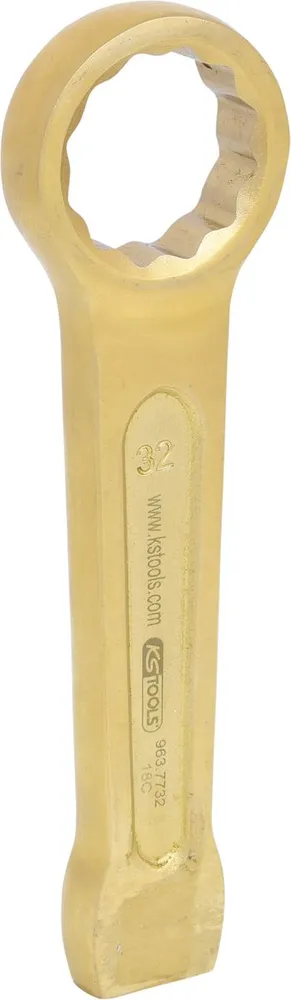 KS TOOLS BRONZEplus Schlag-Ringschlüssel 32 mm ( 963.7732 )