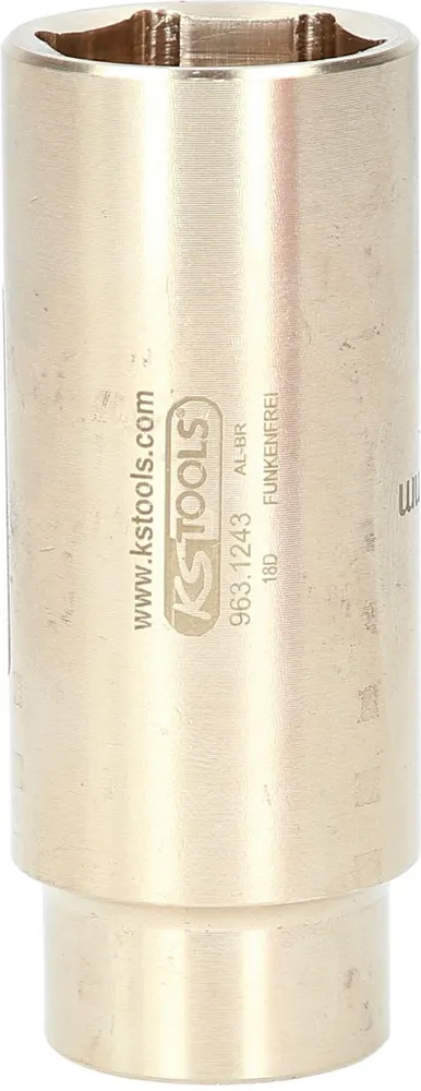KS TOOLS BRONZEplus Stecknuss 1/2" 24mm 6-kant lang ( 963.1243 )